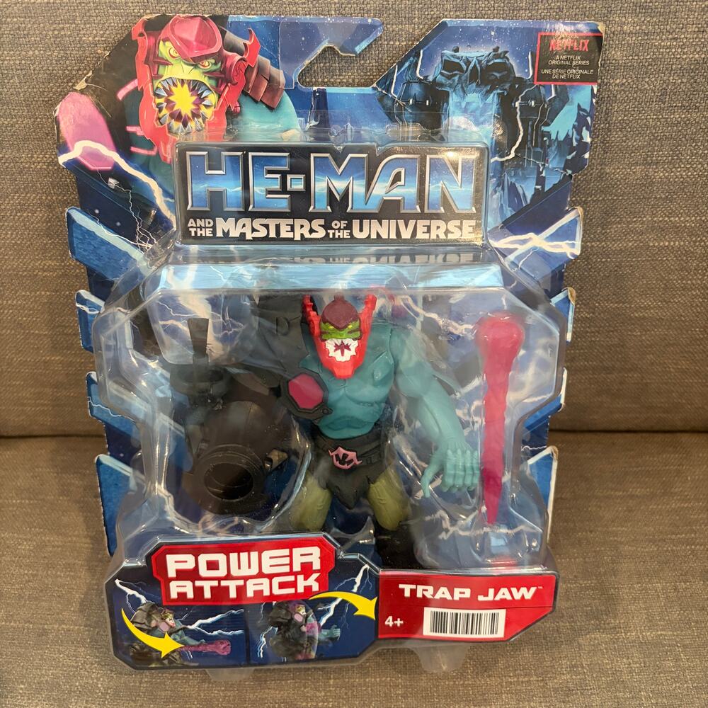 He-Man and the Masters of the Universe Power Attack Trap Jaw NEW